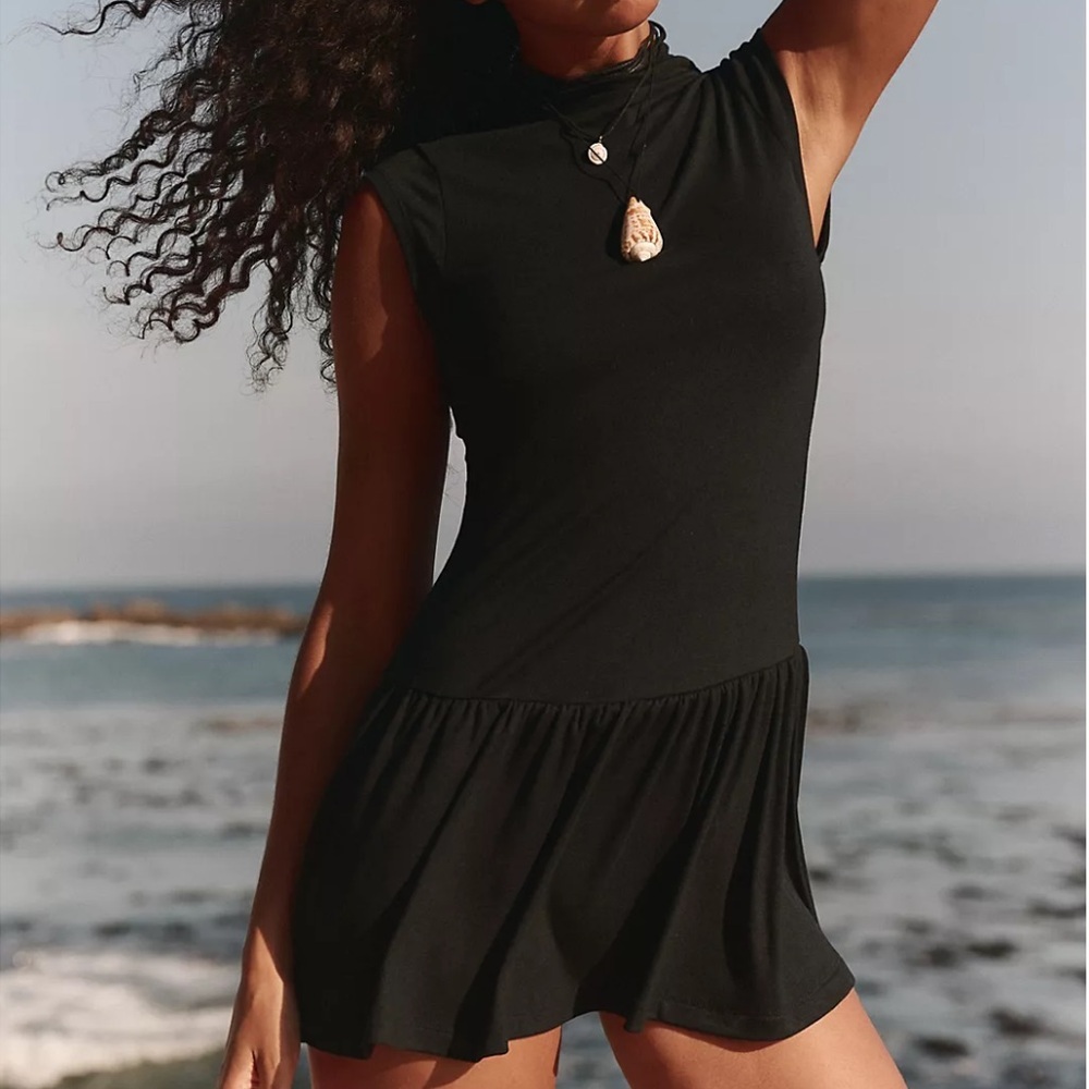 Free People Beach Good Feels Drop-Waist Mini size L